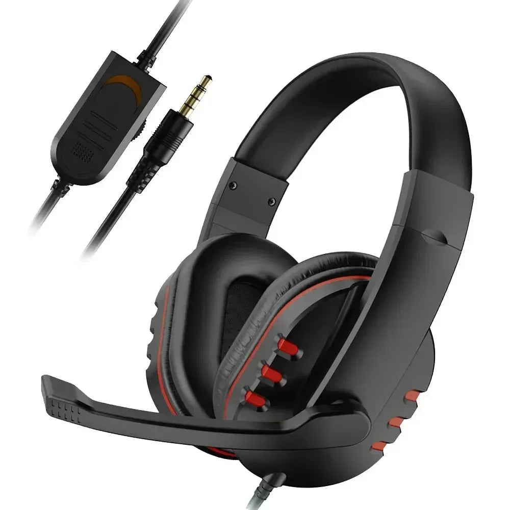 Wired Gaming Headset with Microphone for PS4 PC - Clear Stereo Sound