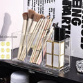 Transparent Makeup Brush Storage Box Case Organizer for Cosmetics & Tools