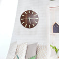 Wooden Wall Clock with Night Light - 12 Inch Eco Friendly Home Decor