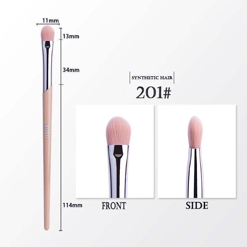 Makeup Brush for Eyeliner and Eyeshadow Smoky Eye Crease Brush - Pink, White, Purple & More
