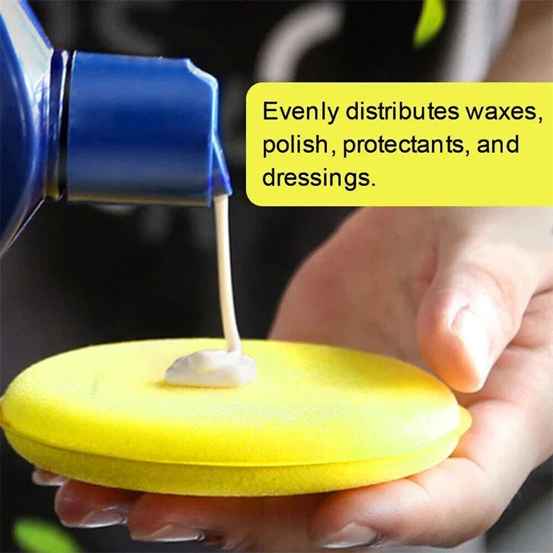 12-36Pcs Car Polishing Pads Waxing Sponges for Vehicle Detailing & Cleaning