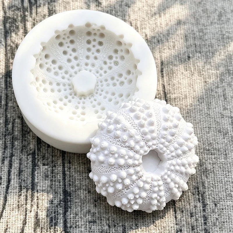 Sea Urchin Shell Silicone Cake Mold for Fondant & Chocolate Decoration
