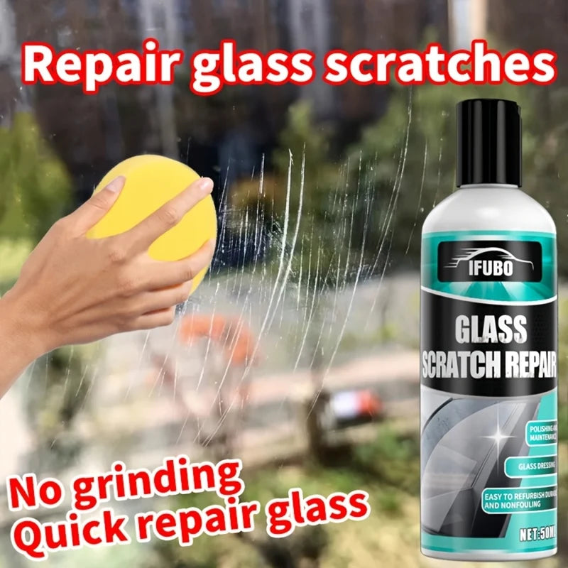 Car Windshield Scratch Repair Wax - Universal Mirror & Paint Scratch Remover Paste