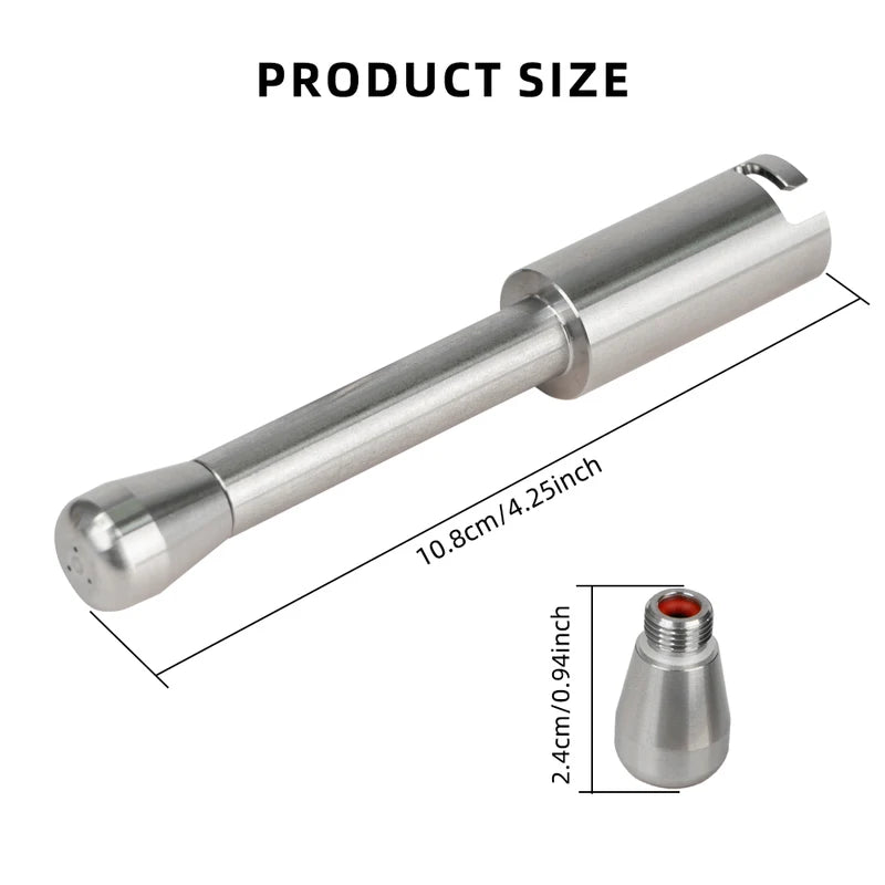 Stainless Steel Steam Nozzle Wand for Delonghi EC685 Milk Frother Replacement