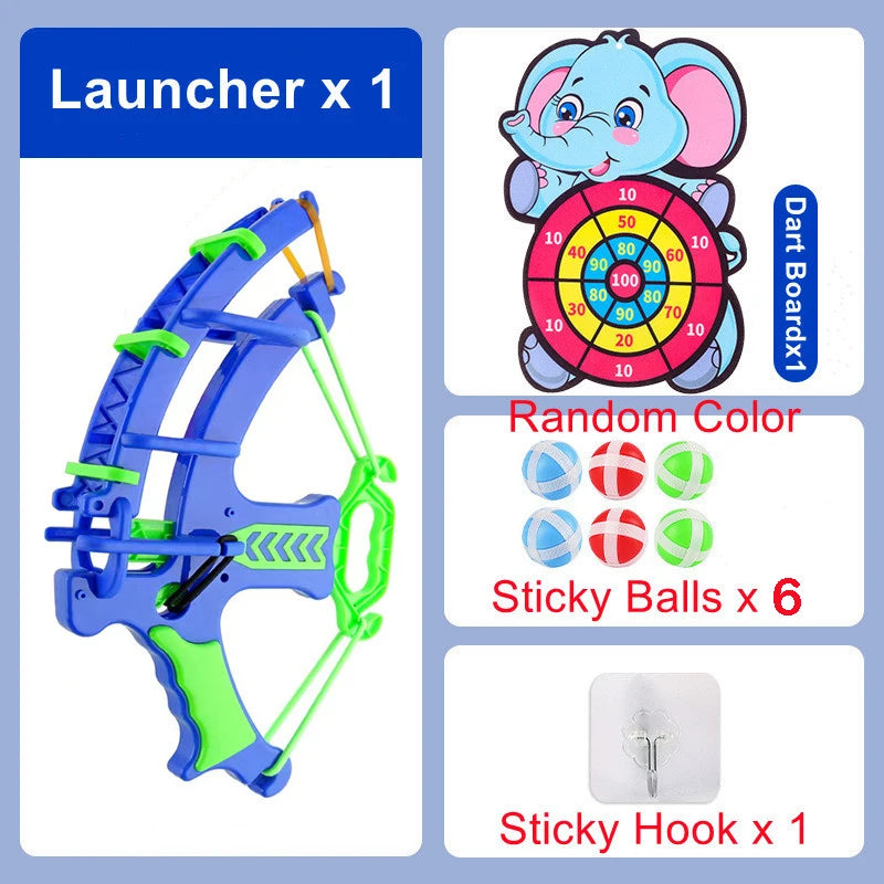 Sticky Ball Dartboard Indoor Outdoor Shooting Toy for Kids - Montessori Learning Game