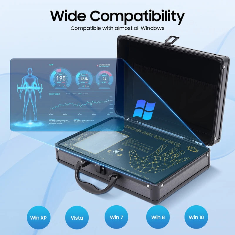 Quantum Resonance Magnetic Body Health Analyzer Scanner for Spa Clinic
