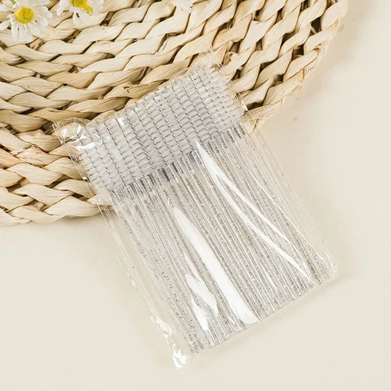 Crystal Eyelash Brush Combs Set - Professional Makeup Tool for Eyelashes