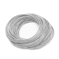 50 Pcs Elastic Metal Bracelets for Crafts Carbon Steel Wire Non-Slip Set