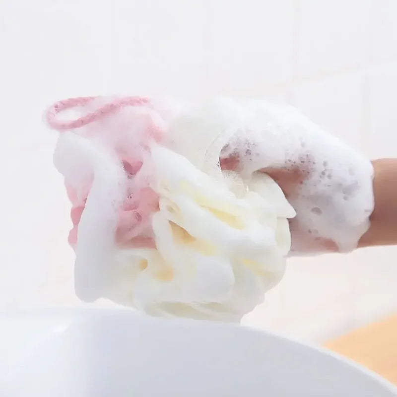 Exfoliating Body Scrubbing Sponge Bath Brush - Skin Cleansing Bath Accessory