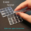Mini Plastic Paint Pan Set - Watercolor & Oil Painting Palettes, 5/20/50 Pcs