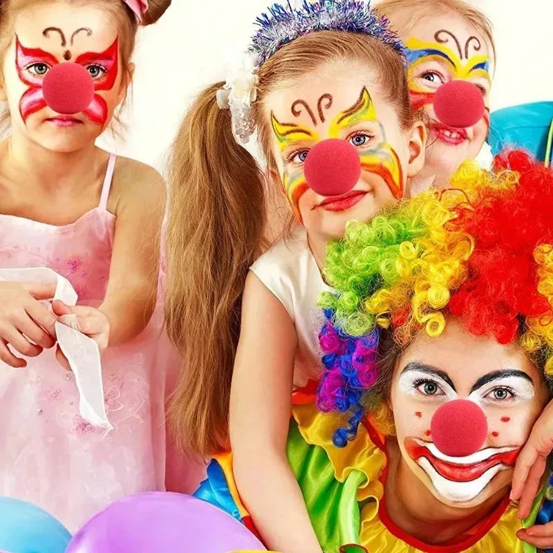 Foam Clown Noses for Parties Halloween Cosplay Circus Props 5-200pcs