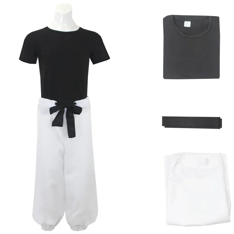 Anime Cosplay Costume Wigs T-Shirt Pants for Jujutsu Kaisen Characters