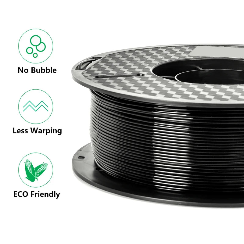 PETG Filament for 3D Printers 1.75mm Eco-Friendly Non-Toxic 10kg Spool