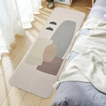 Long Plush Bedside Carpet Floor Mat for Living Room and Bedroom - Non-slip