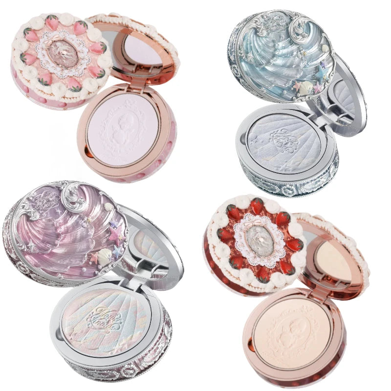 Face Powder with Honey & Pearl Collection Natural Bronze Glow Makeup Setting Powder