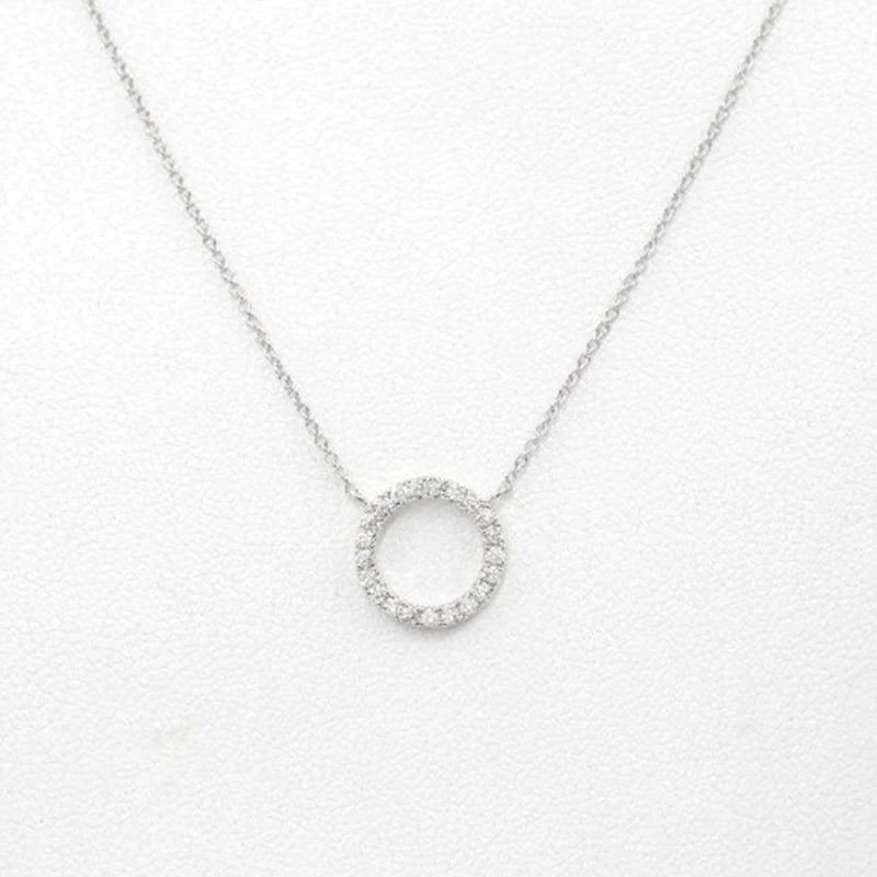 Elegant Geometric Zircon Pendant Necklace for Women – Party Jewelry Gift