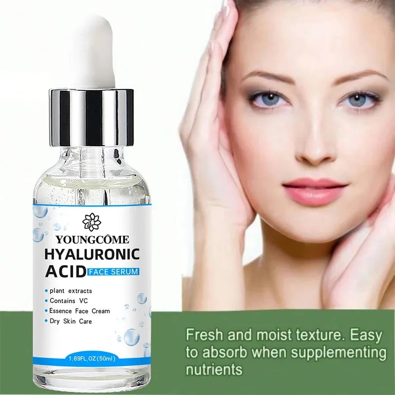 Hyaluronic Acid Facial Serum for Hydrating Brightening & Skin Smoothness