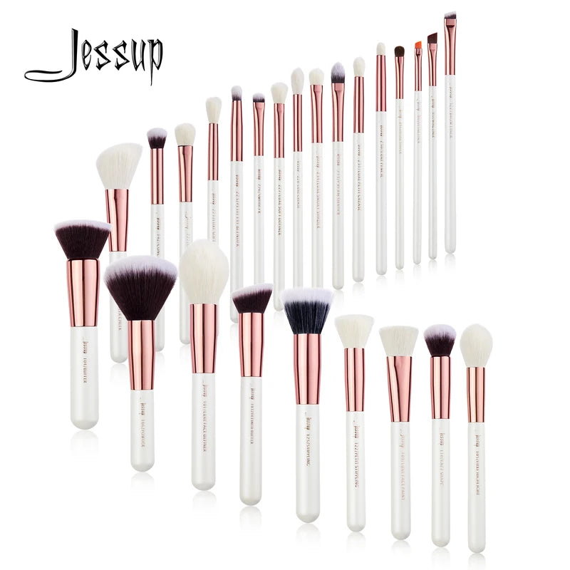 Professional Makeup Brushes Set 25 Pcs - Face Eye Powder Foundation Tools