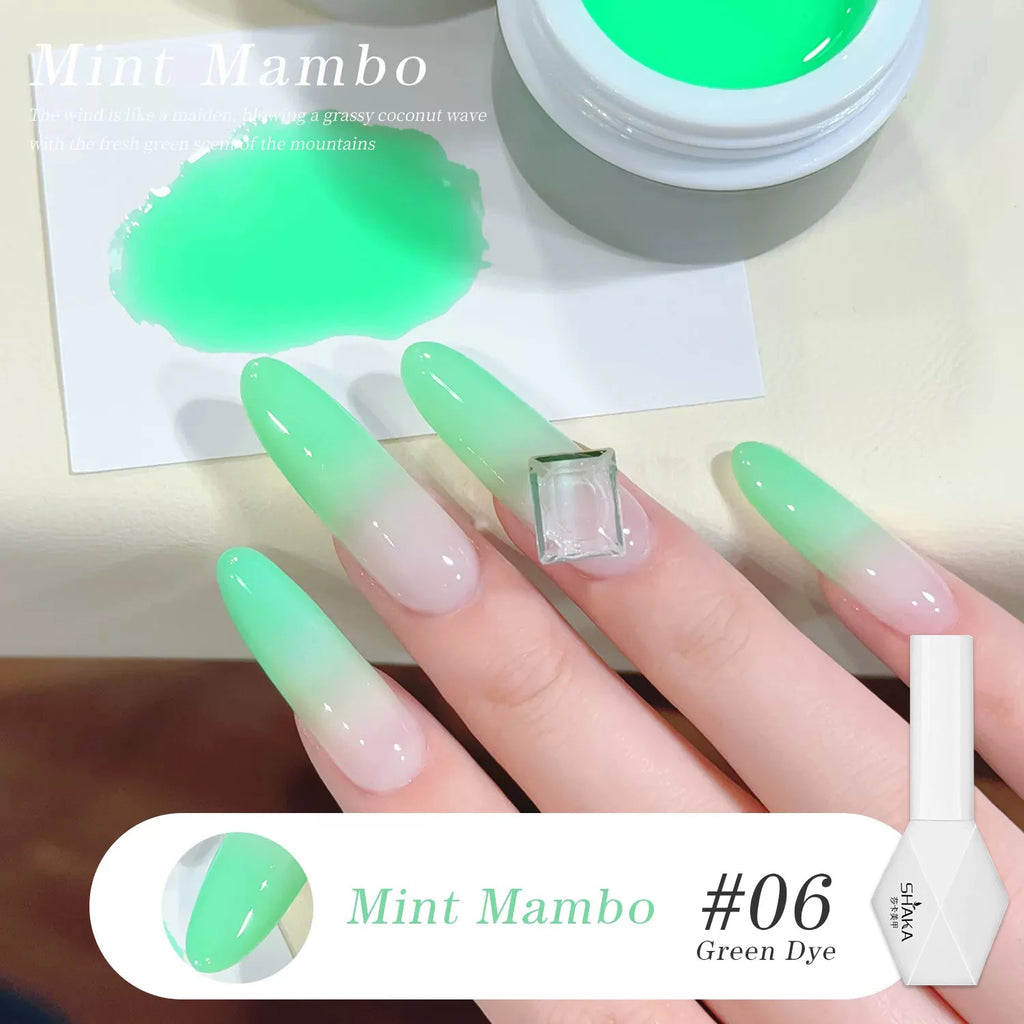6-PCS Versatile Nail Art Nail Polish Set - Spring Ice Skin Nude Pink Colors