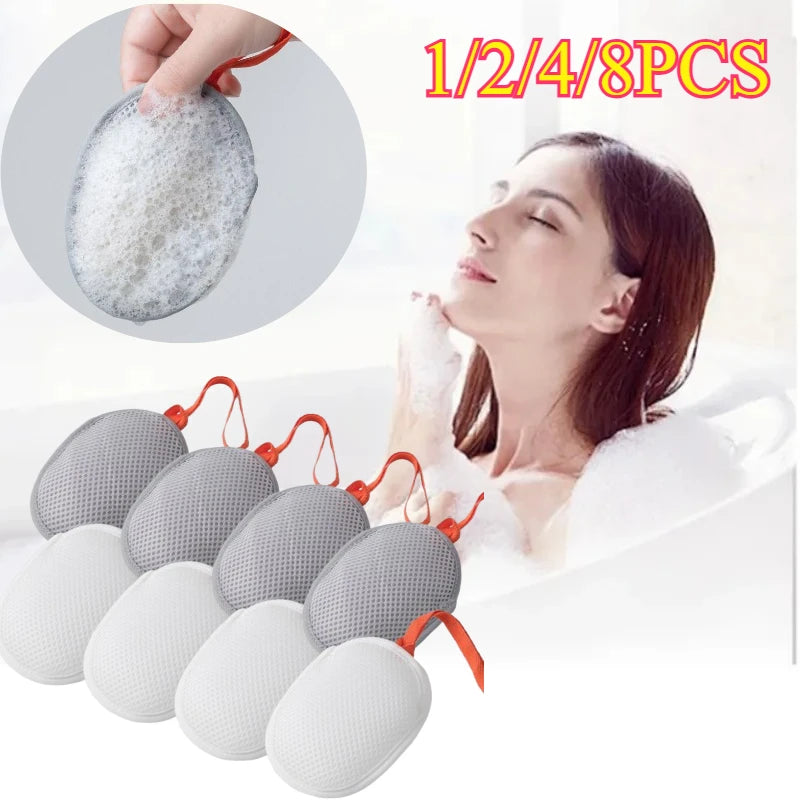 Foaming Bath Mesh Sponge Set - Exfoliating Loofah for Shower & Body Wash