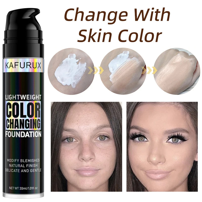 Liquid Foundation Cream - Hydrating, Long Lasting, Matte Finish for All Skin Types