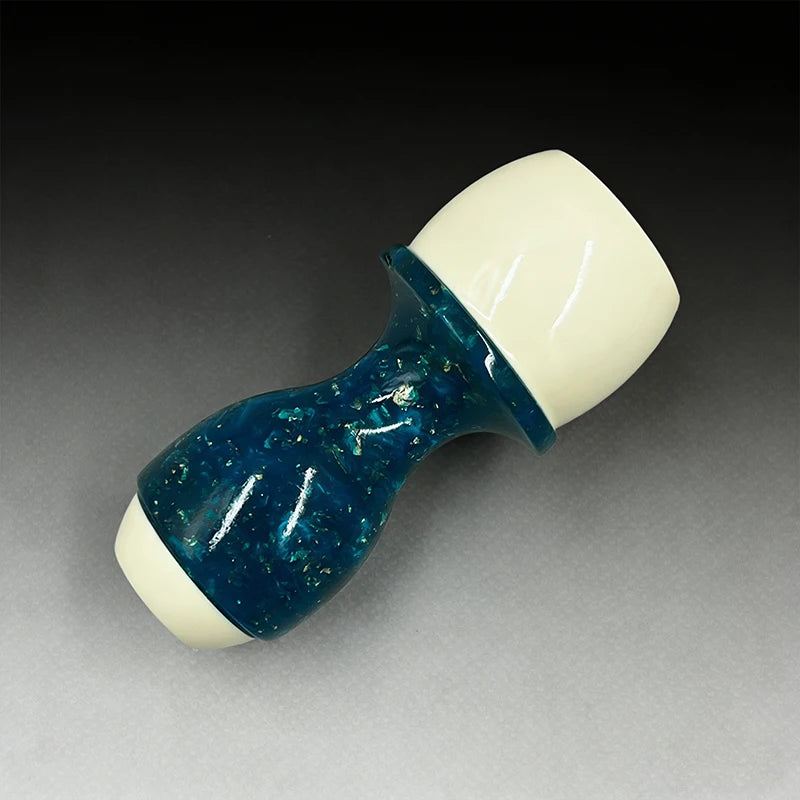 Deep Sea Star Handle Handmade Beard Brush Resin Handle Grooming Brush