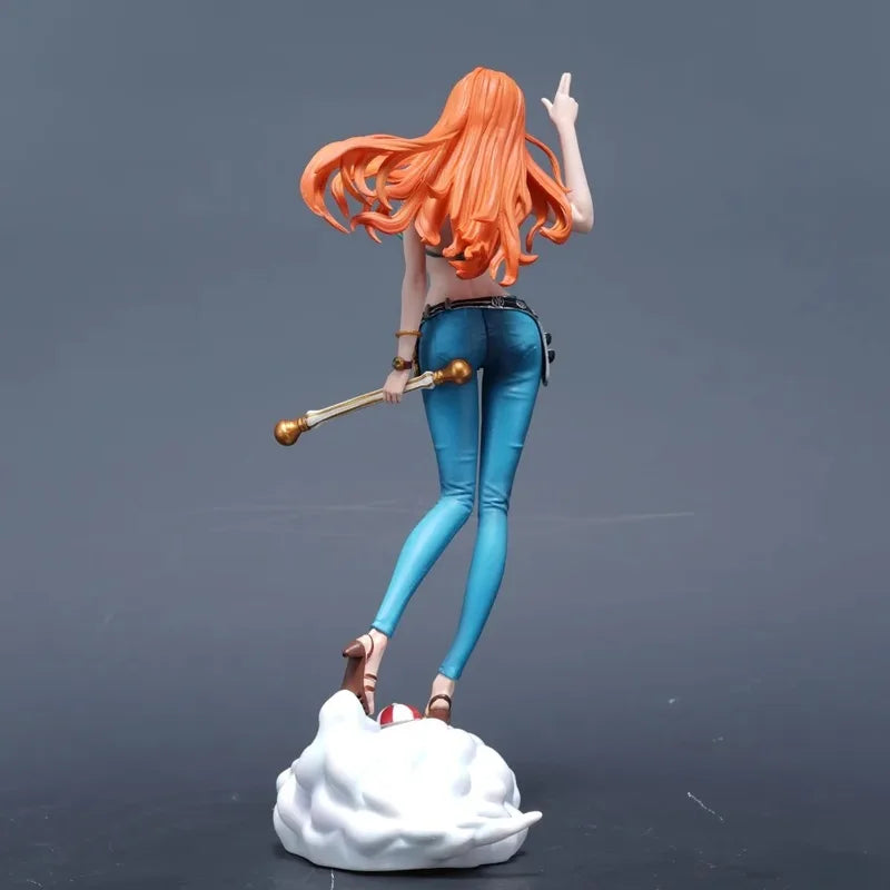 22cm Anime Nami Action Figure PVC Statue Collectible Model Toy Gift