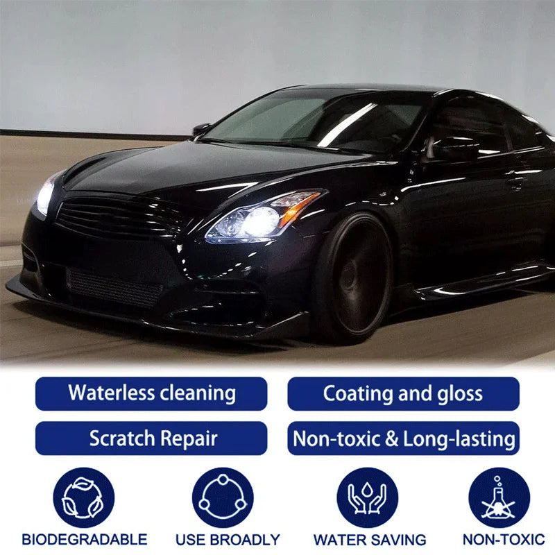 Car Nano Ceramic Coating Wax All-in-One Polish & Scratch Remover Hydrophobic Sealant