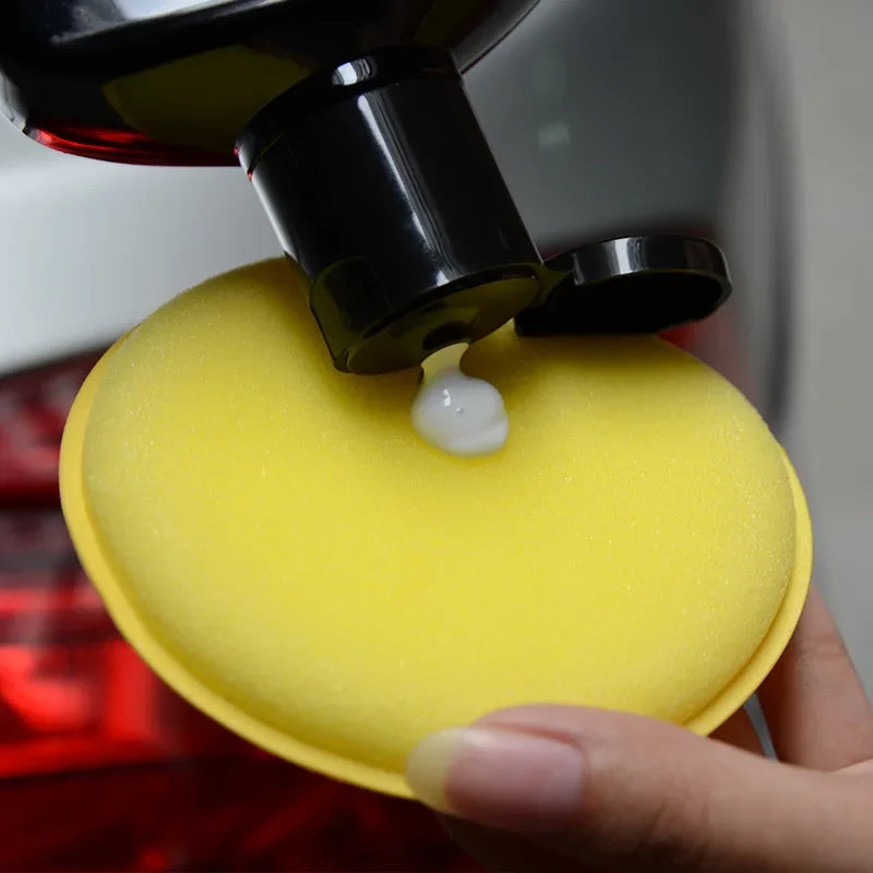 High Density Car Waxing Polish Foam Sponges 50/100 Pcs - Detailing & Polishing Pads
