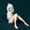 Anime Girl Figure 11cm Sitting In Pajamas Collectible Model Decoration Toy