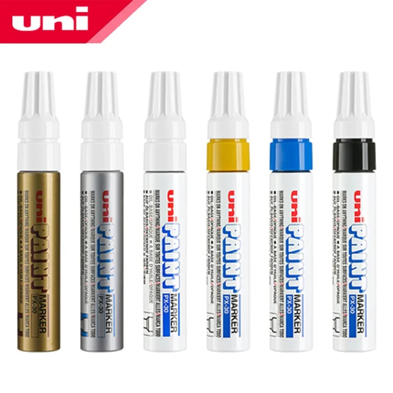 6 Pack Paint Markers Waterproof Oily Permanent Car Scratch Repair Graffiti