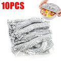 Disposable Food Covers with Elastic Edges - Food Wraps for Bowls & Plates, Pack of 10-200