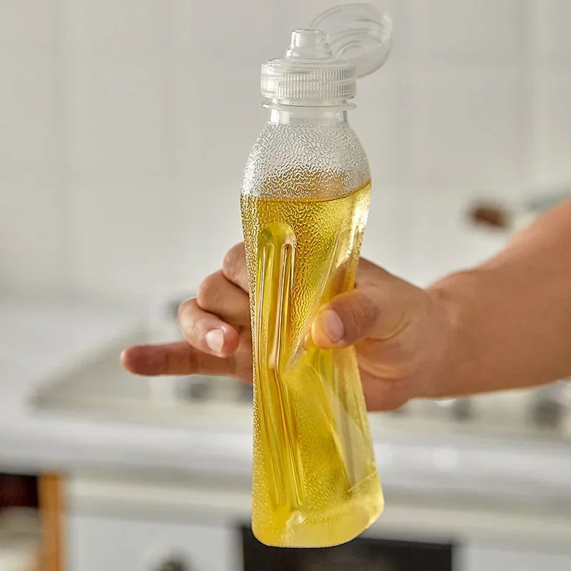 1000ML High-Temperature Resistant Oil Dispenser Bottle with Screw Cap - Multifunction Soy & Sauce Dispenser