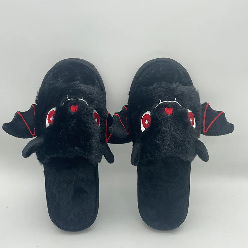 Halloween Kawaii Bat Plush Toys with Slippers Cute Cartoon Ghost Dolls Kids Gift
