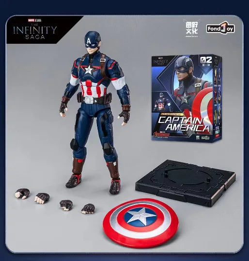 Avengers Action Figures Set - Marvel Collectible Movable Toy Figures for Kids