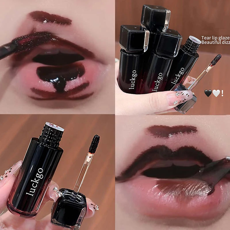 Waterproof Matte Lip Stain & Lip Liner - Tear Off Lip Gloss with Contour Outline