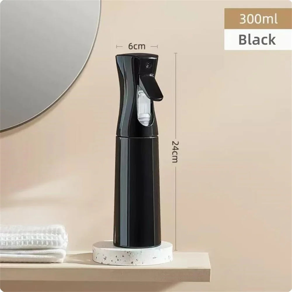 Refillable Hair Spray Bottle with Fine Mist for Hair Styling and Cleaning