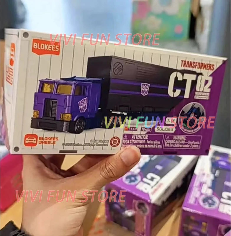 Model Kit for Transformers Motormaster SG Optimus Prime Trailer - Movable Assembly Toys