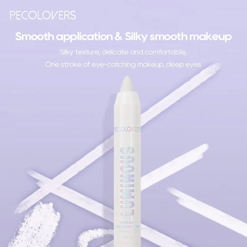Brightening Waterproof Eyeliner & Eyeshadow Stick - Long Lasting, Matte & Glitter Finish
