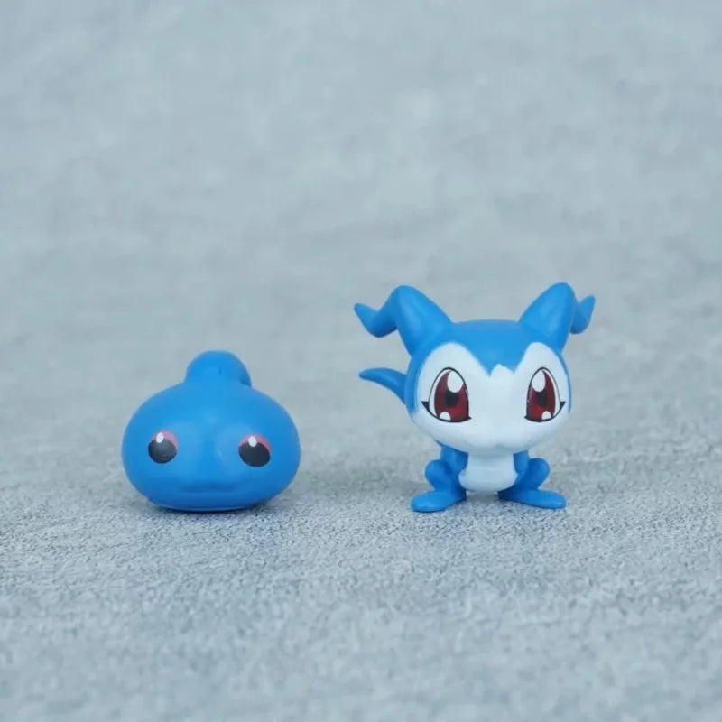 Anime Digimon Adventure V-mon & Gomamon Action Figures PVC Collectible Toys