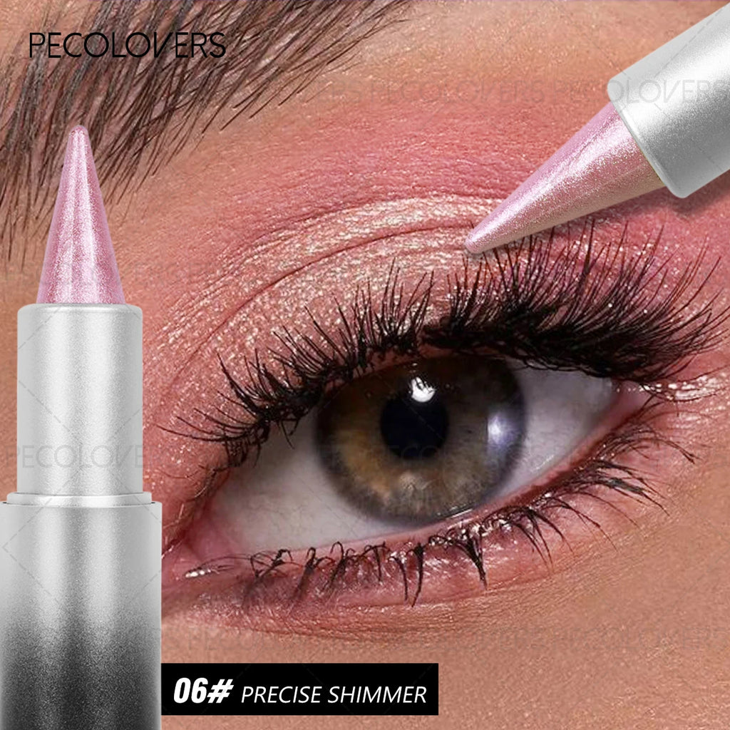 Monochromatic Glitter Eyeshadow Pen & Stick - Vibrant Eye Makeup, Perfect Gift Set