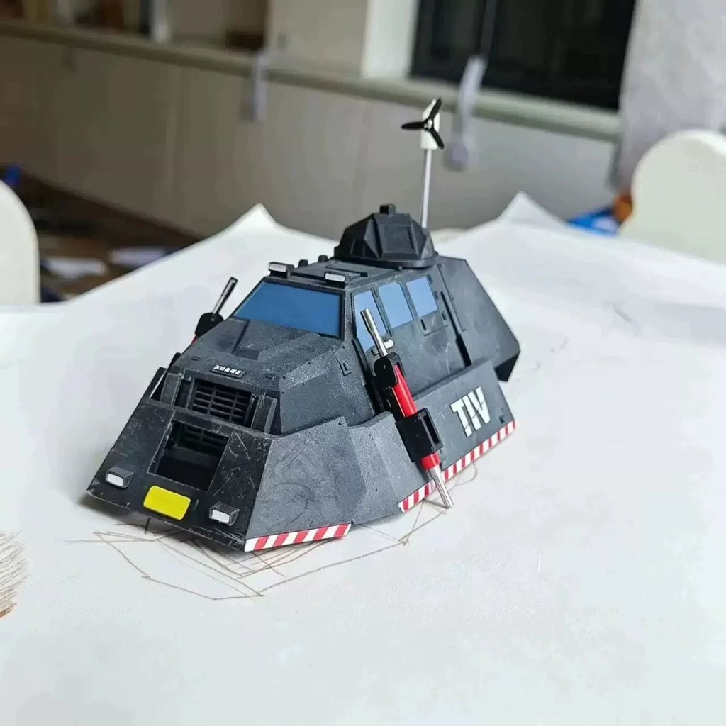 Delt Stor TIV2 Tornado Interceptor Vehicle Model - Movable & Liftable Toy Truck