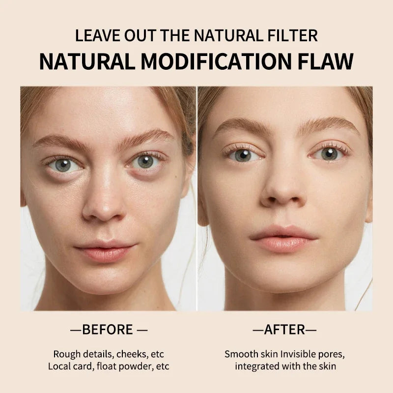 Lightweight Air Cushion Foundation CC Cream for Natural Makeup & Pore Cover