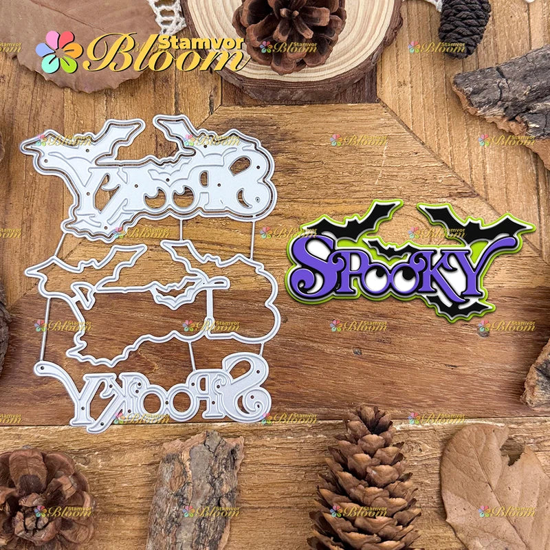 Halloween Bat Metal Cutting Dies for Scrapbooking & Embossing