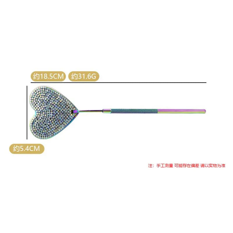 Multifunction Lash Mirror Stainless Steel Magnifying Mirror for Eyelash Extensions Makeup Supplies