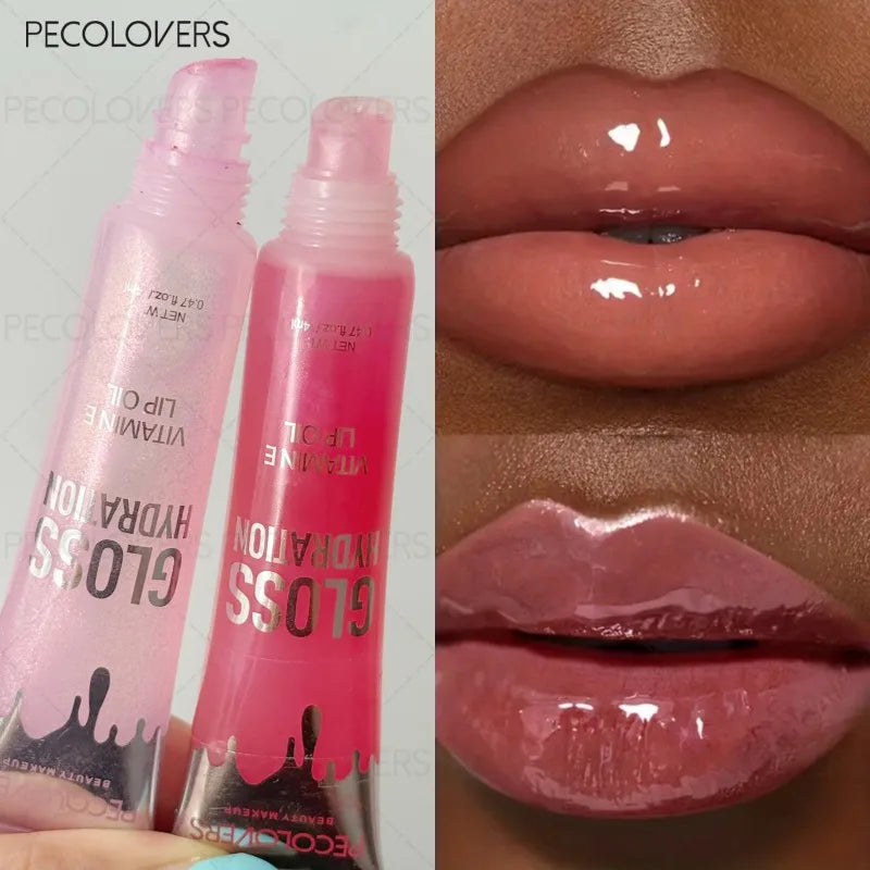 Multicolor Lip Gloss Set - Moisturizing Lip Balm with Long-Lasting Effect