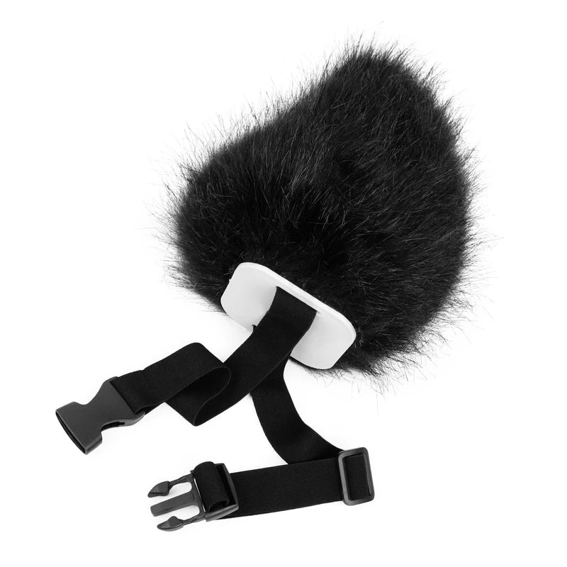 Plush Faux Fur Bunny Tail Cosplay Accessory for Halloween and Easter Costumes