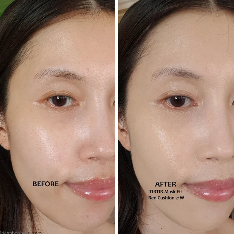 Buildable Full Coverage Cushion Foundation with Satin Finish - Long Lasting, K-Beauty
