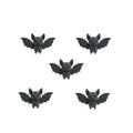 Halloween Bat Bead Set - Silicone 3D Focal Theme for Jewelry & Crafts