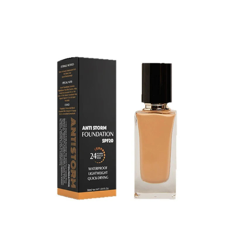 Custom Logo Liquid Foundation 30ml SPF 20 Long-Lasting Oil-Free Face Makeup